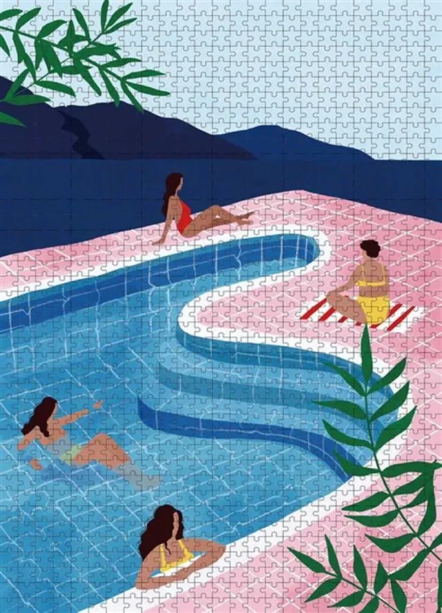 Puzzle Pool Ladies De Maja Tomljanovic - 1000