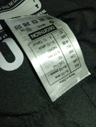 Pantalones de nieve niño 10 años