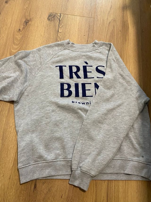 Sudadera Brownie gris talla M