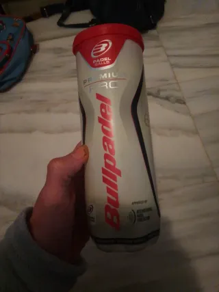 Lote 3 botes pelotas pádel Bullpadel