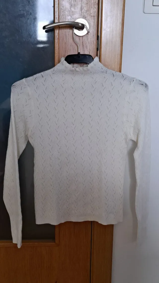 Jersey fino cuello alto