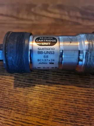 Eje Pedalier Shimano 115mm