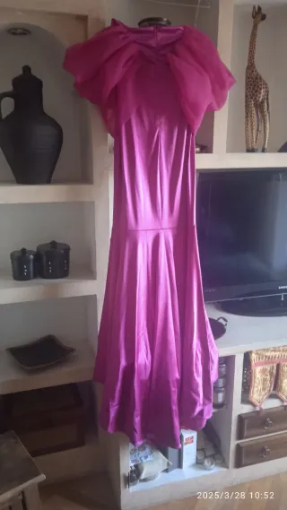 Vestido de fiesta rosa