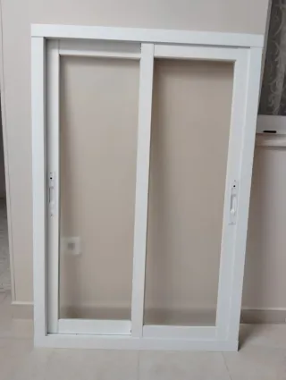 Ventana corredera aluminio 2 hojas