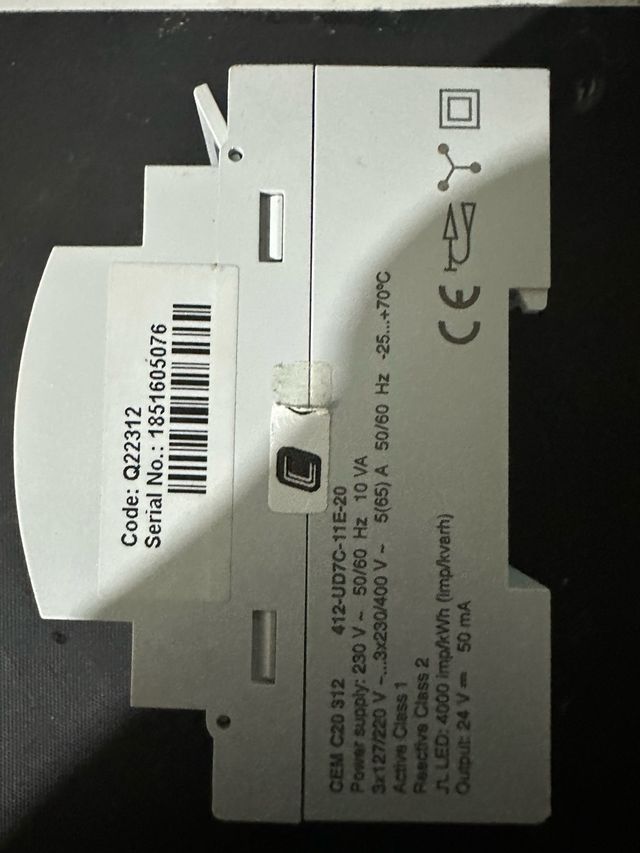 Medidor de energía Circutor CEM C20