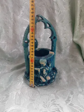 Pozzo decorativo in resina