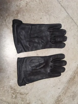 Guantes de piel Real 8.5.