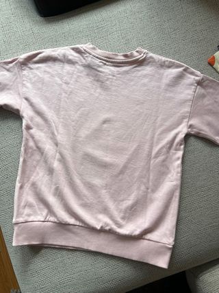 Sudadera niña Zara Rolling Stones T.11-12