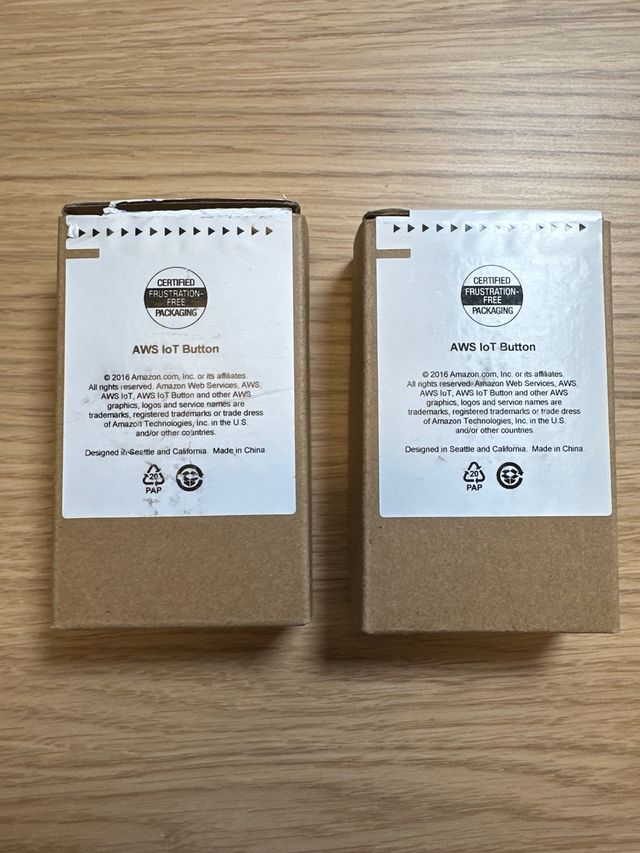 Pack 2 Botones AWS IoT (Dash Button Programable)