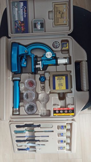 Microscopio Micro-Science 100x Completo