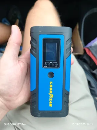 Compresor digital portátil Goodyear 150 PSI