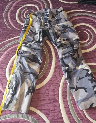 Pantalón Moto Invierno Gris camuflage