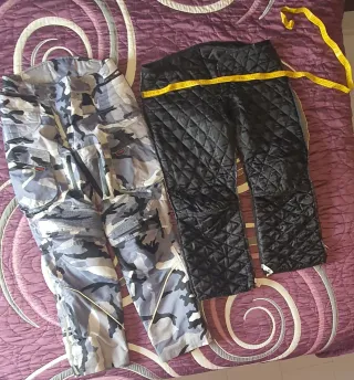 Pantalón Moto Invierno Gris camuflage
