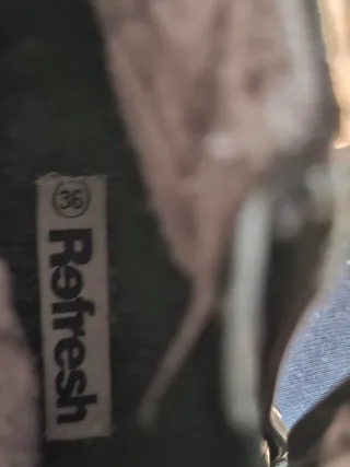 Botines negros piel talla 36