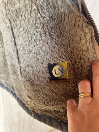 Chaquetón forrado marrón