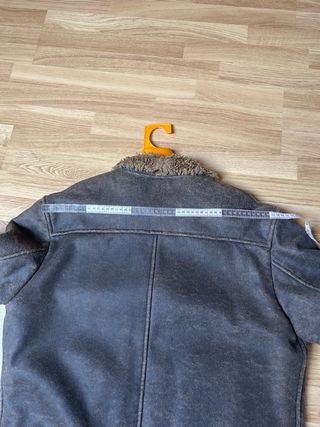 Chaquetón forrado marrón