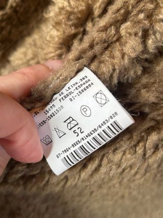 Chaquetón forrado marrón