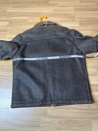 Chaquetón forrado marrón