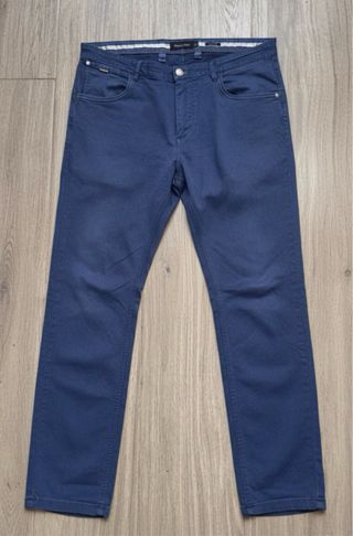 Pantalón azul de Massimo Dutti