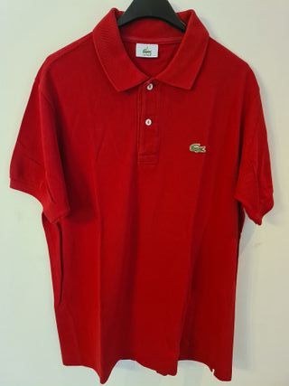 Polo Lacoste Uomo Rosso