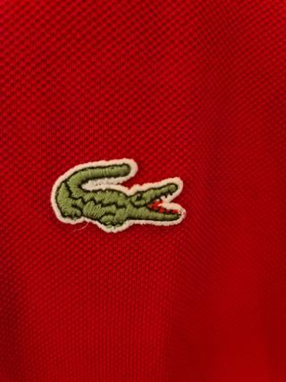 Polo Lacoste Uomo Rosso