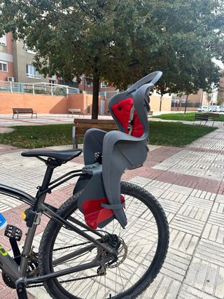Silla portabebés para bicicleta