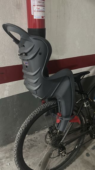 Silla portabebés para bicicleta
