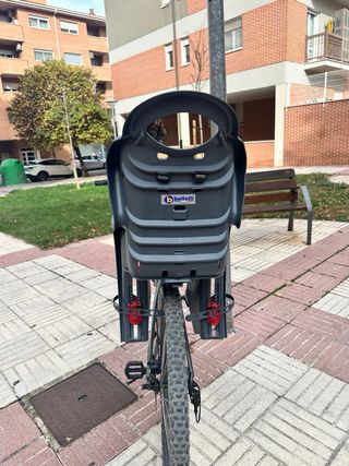 Silla portabebés para bicicleta