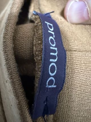 Falda Promod Talla M Marrón