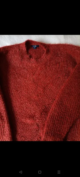 Jersey rojo de punto Kiabi XS-S