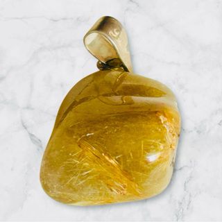 3 Colgantes Cuarzo Rutilado