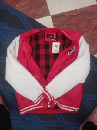Chaqueta Cantarana Roja y Blanca Talla XXL