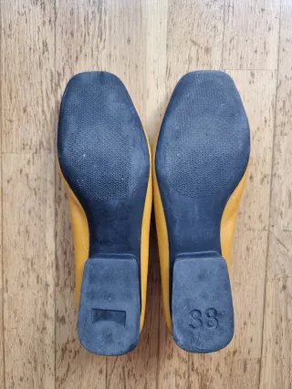 Bailarinas Camper Amarillas Mujer