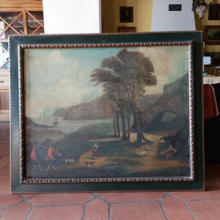 Cuadro Paisaje, Mediados Siglo XX.