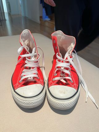 Zapatillas Converse Rojas