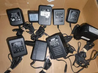 Lote de cargadores de corriente