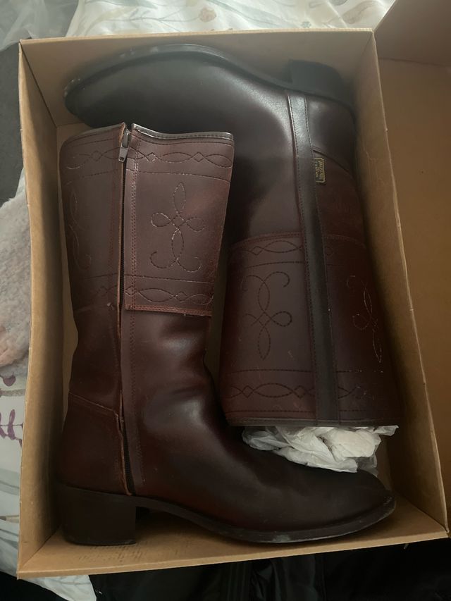 Botas camperas mujer marrones