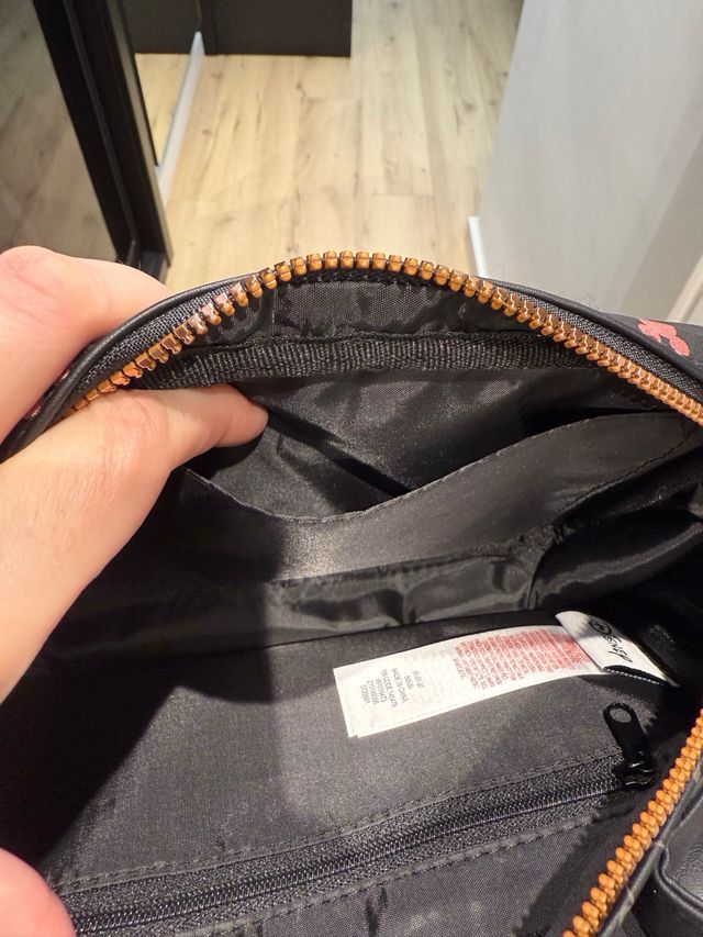 Bolso Mickey & Minnie Disney Negro Rosa