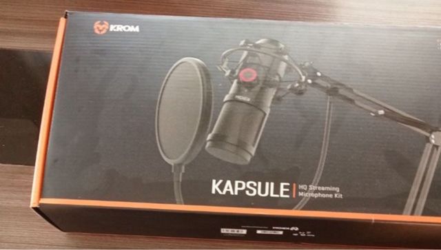 Krom Kapsule Micrófono Streaming HQ