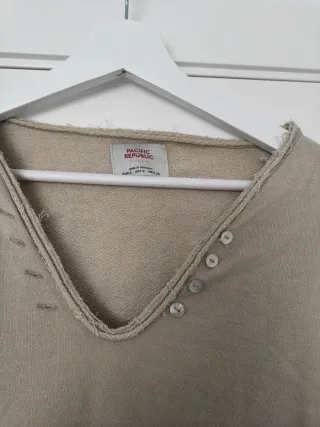 Sudadera Pacific Republic Pico Beige Talla Única
