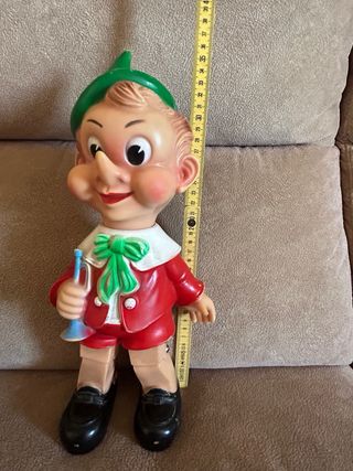 Pinocchio Ledra plastic 1960 made in Italy