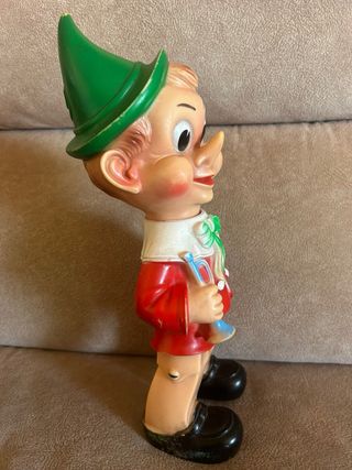 Pinocchio Ledra plastic 1960 made in Italy