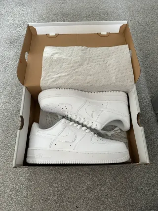 Nike Air Force 1 Low '07 Blancas Talla 45