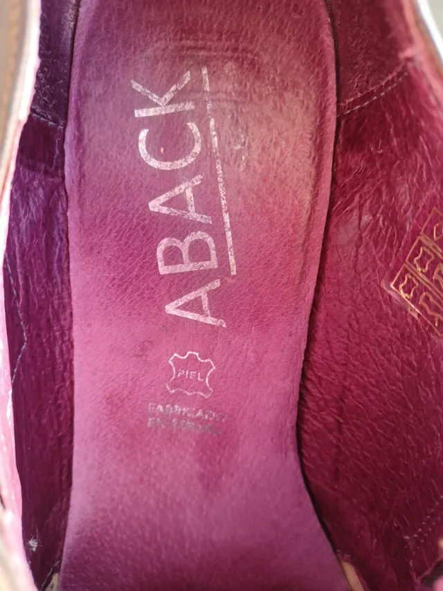 Zapatos de piel mujer marrones