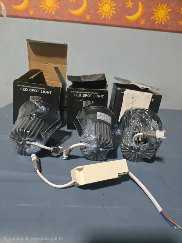 Focos LED Spot Light (3 unità)