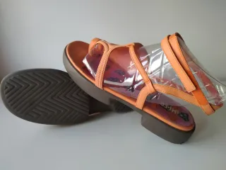 Sandalias Camper Mujer Naranja