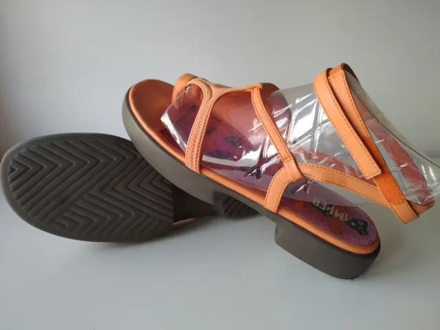 Sandalias Camper Mujer Naranja