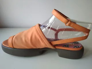 Sandalias Camper Mujer Naranja