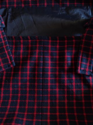 Vestido Peto Cuadros Rojo y Azul T M