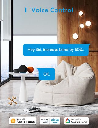 ✨ - Meross Interruptor de Cortina Alexa, Interrupt